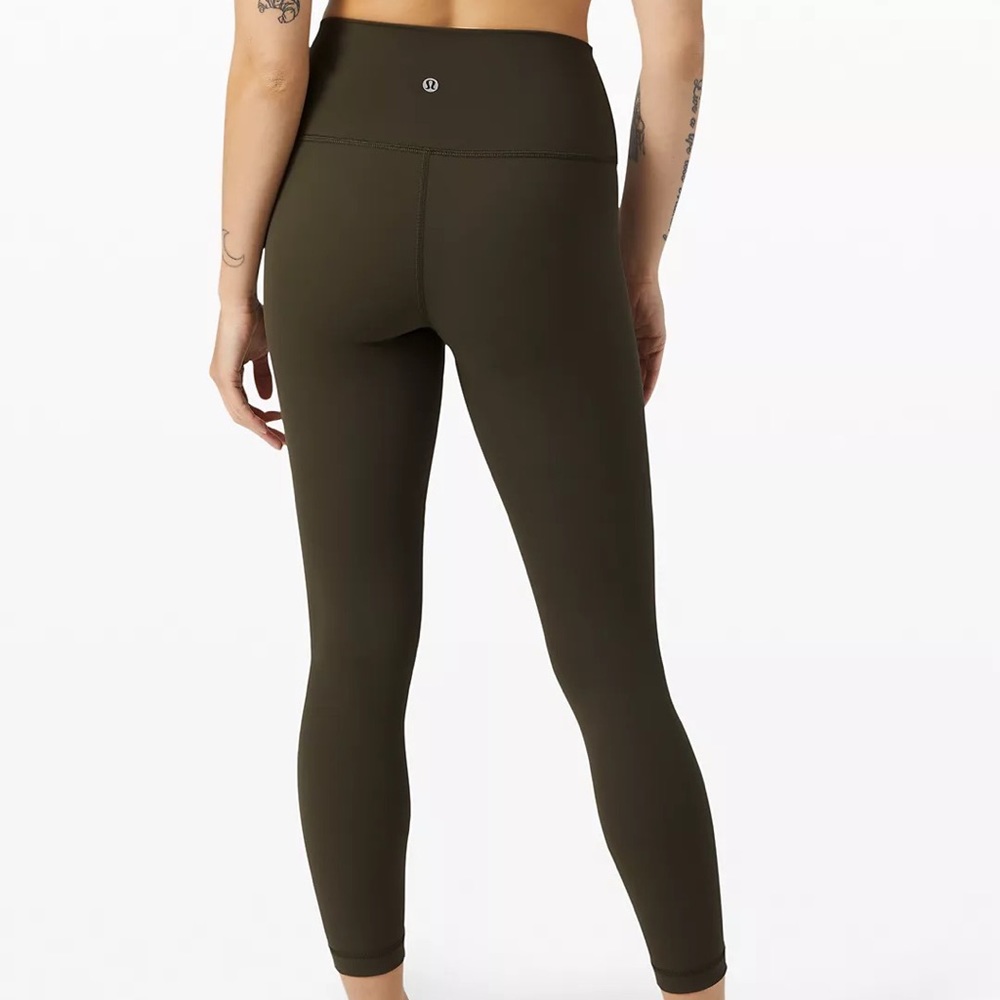 Dark olive lululemon leggings!